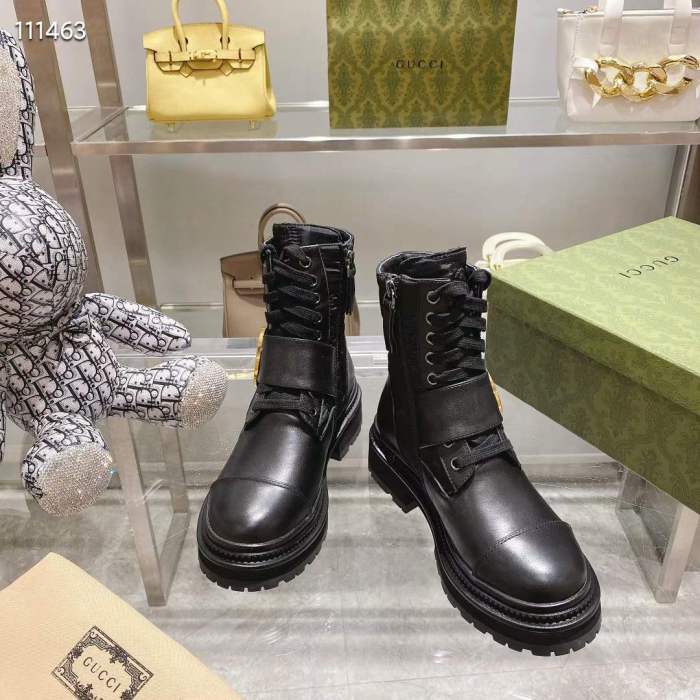 Women G*ucci Top Boots （Arrenfashion）
