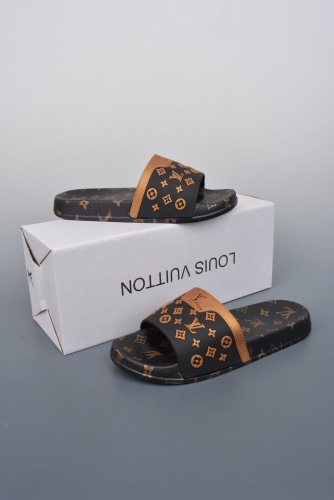 Men Women L*ouis V*uitton Top Slippers (Arrenfashion)
