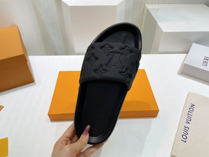  Arrenfashion Women Men L*ouis V*uitton Top Slippers