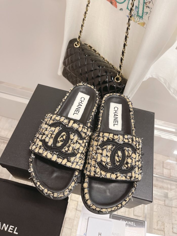 Arrenfashion Women C*hanel Top Sandals