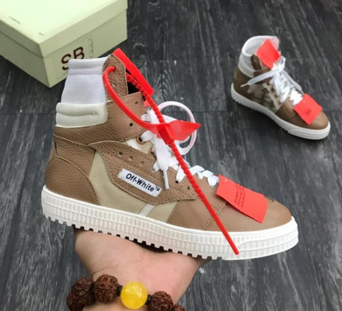  Arrenfashion Men Women Off W*hite Top Sneaker