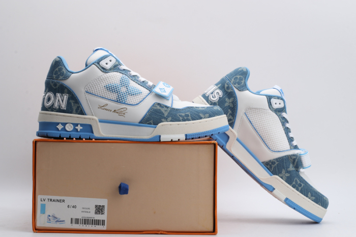  Arrenfashion Men Women L*ouis V*uitton Top Sneaker