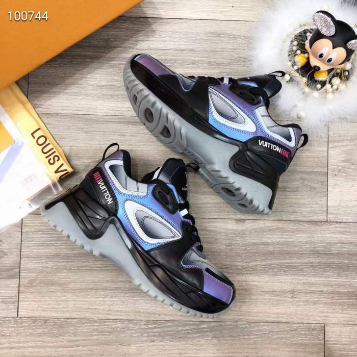  Arrenfashion Men Women L*ouis V*uitton Top Sneaker