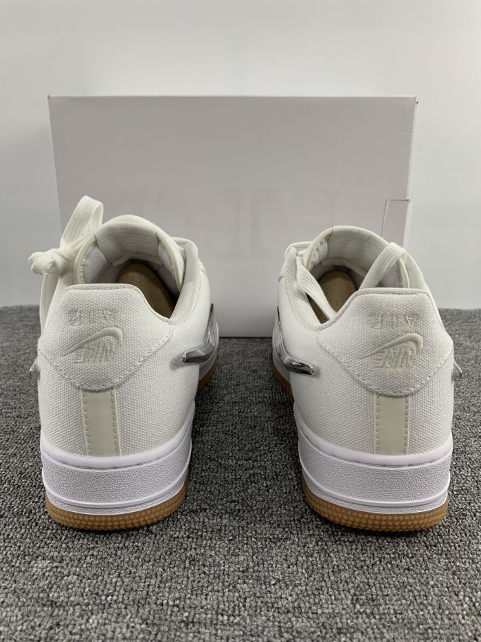  from Arrenfashion SAIL men women travis scott x nike air force 1 top sneakers