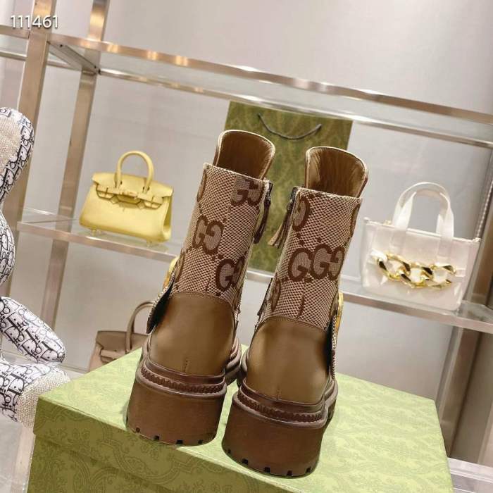 Women G*ucci Top Boots （Arrenfashion）