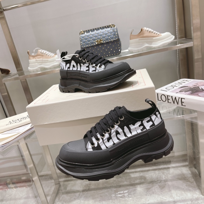 Men Women A*lexander M*cqueen Top Sneaker （ Arrenfashion ）