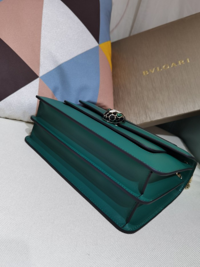  Arrenfashion B*vlgari Top Bag 24.5*7*16cm