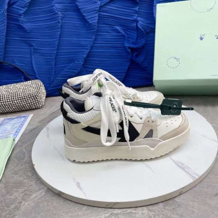 Men Women O*ff W*hite Top Sneakers (Arrenfashion)