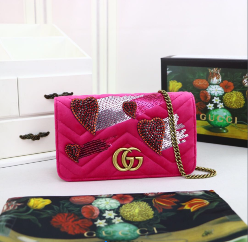  Arrenfashion G*ucci Bag Top Qualit 18*10*5CM