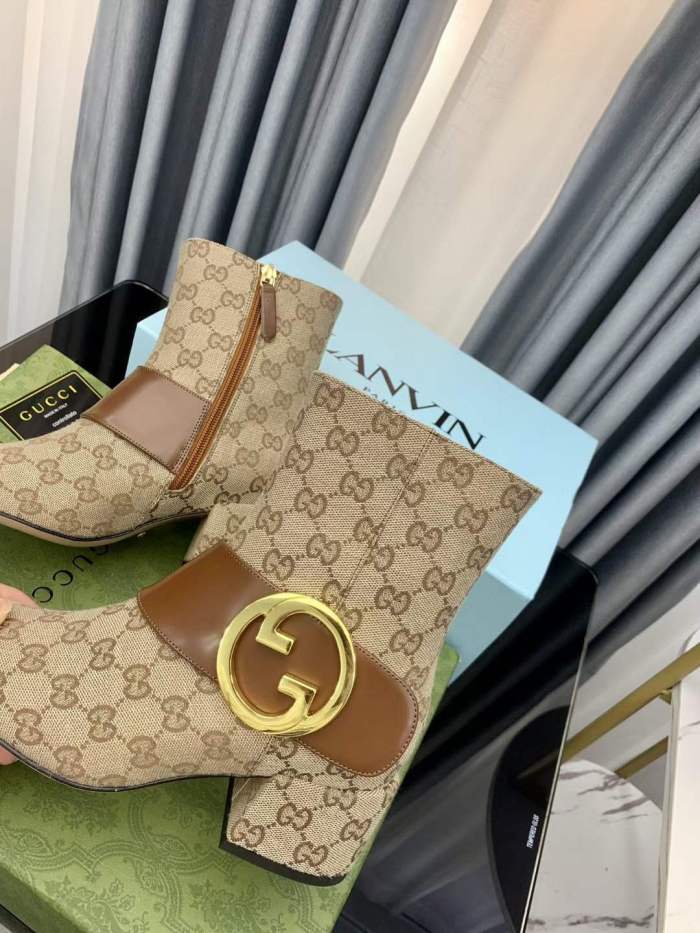 Women G*ucci Top Boots （Arrenfashion）