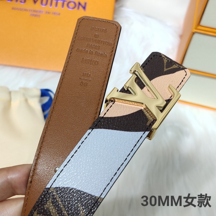  Arrenfashion L*ouis V*uitton Belts Top Quality 30MM