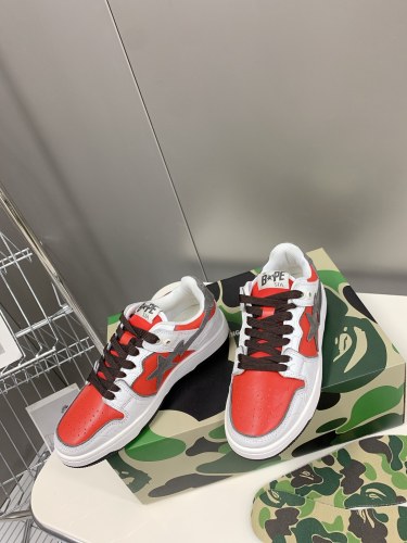  arrenfashion Men Women B*ape Top Sneaker