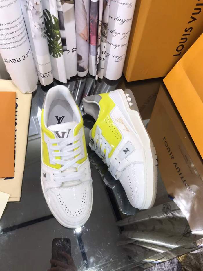  Arrenfashion Men Women L*ouis V*uitton Top Sneakers