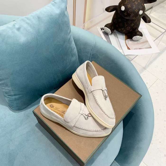 Men Women L*oro P*iana Top Loafer （Arrenfashion）