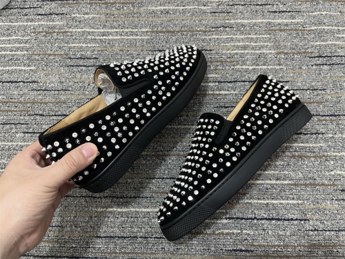  Arrenfashion Men C*hristian L*ouboutin Low Top Sneakers
