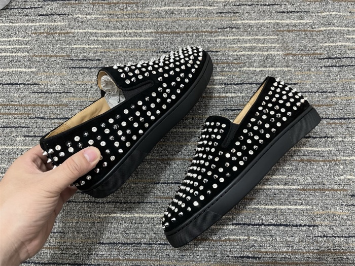  Arrenfashion Men C*hristian L*ouboutin Low Top Sneakers