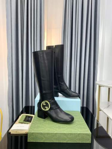 Women G*ucci Top Boots （Arrenfashion）