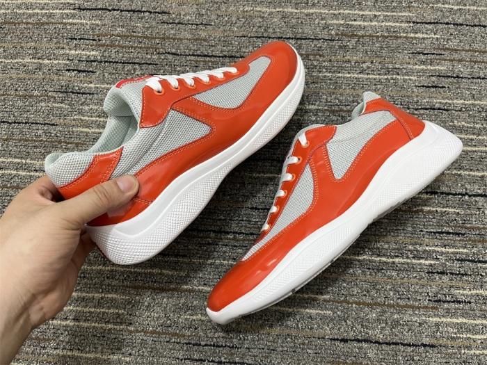  Arrenfashion Mens P*rada Top Sneakers