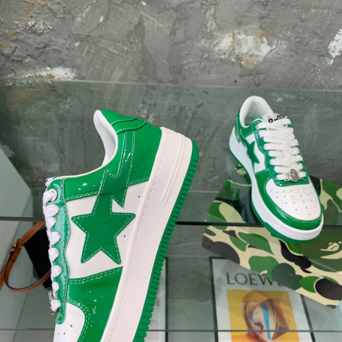  arrenfashion Men Women B*ape Top Sneaker