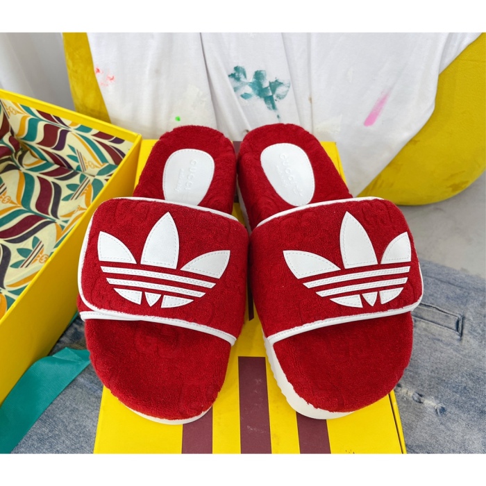  Arrenfashion Men Women G*ucci A*didas Slippers (Arrenfashion)