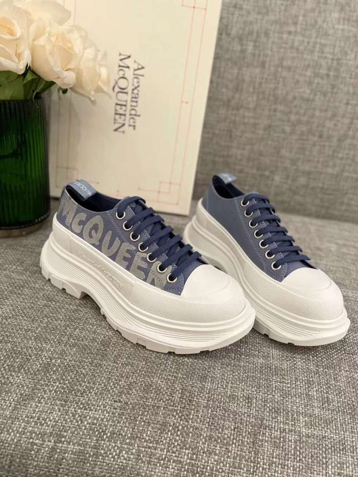 Men Women A*lexander M*cqueen Top Sneaker （ Arrenfashion ）