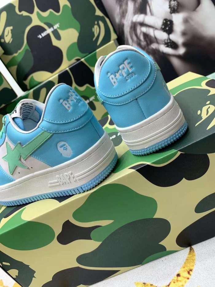 Men Women B*ape sta low Top Sneaker ( arrenfashion)