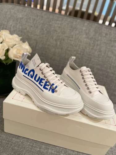 Men Women A*lexander M*cqueen Top Sneaker （ Arrenfashion ）