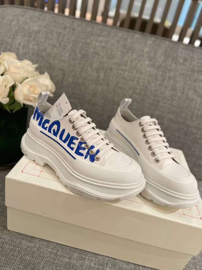 Men Women A*lexander M*cqueen Top Sneaker （ Arrenfashion ）