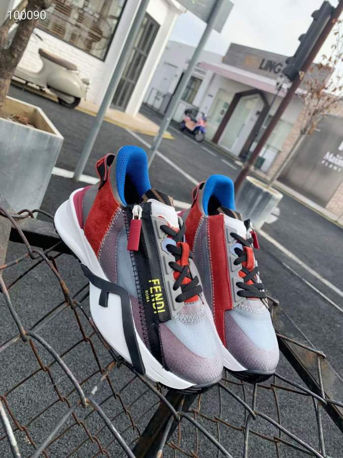  Arrenfashion Men Women F*endi Top Sneaker