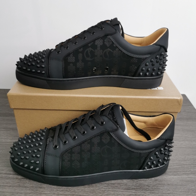  Arrenfashion Men C*hristian L*ouboutin Low Top Sneakers