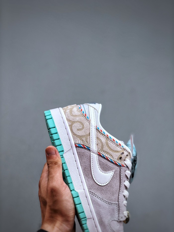 Nike SB Dunk low barber shop grey (Arrenfashion )