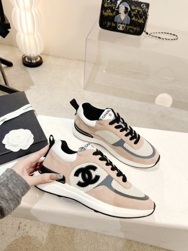  Arrenfashion Women C*hanel Top Sneaker