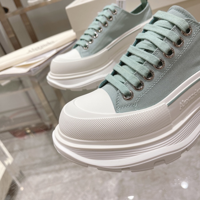 Men Women A*lexander M*cqueen Top Sneaker （ Arrenfashion ）