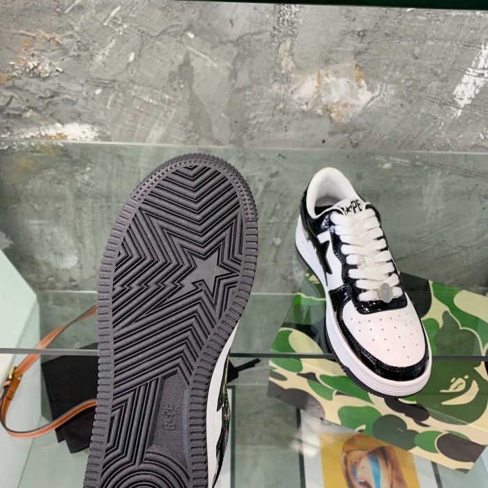  arrenfashion Men Women B*ape Top Sneaker