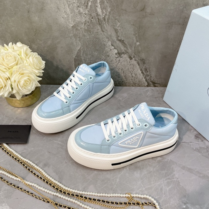 Men Women P*rada Top Sneaker （ Arrenfashion ）