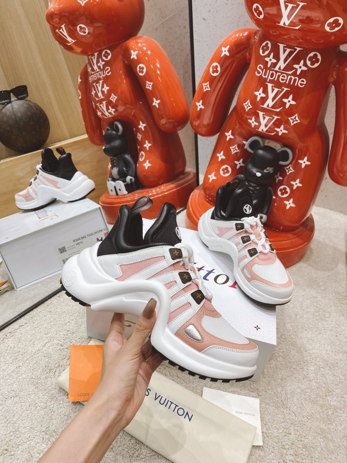  Arrenfashion Women L*ouis V*uitton Top Sneaker Top Sneaker
