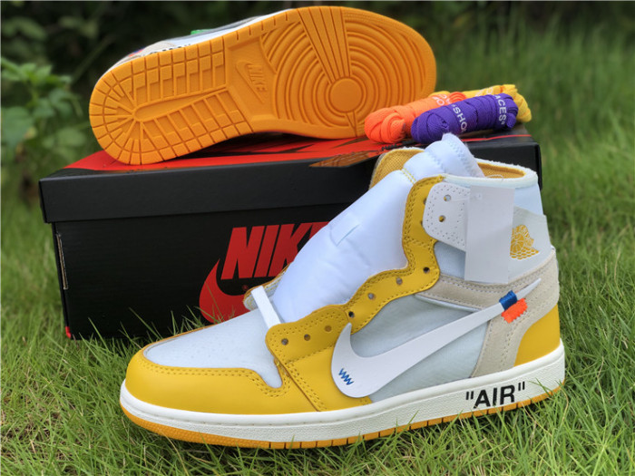  Arrenfashion O*FF W*HITE x Air Jordan 1 Retro High