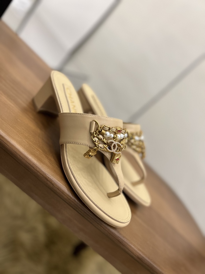  Arrenfashion Women C*hanel Top Sandals