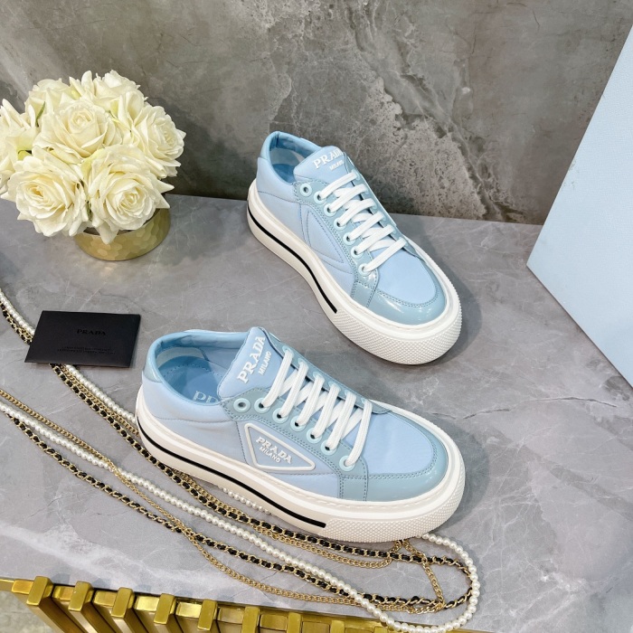 Men Women P*rada Top Sneaker （ Arrenfashion ）