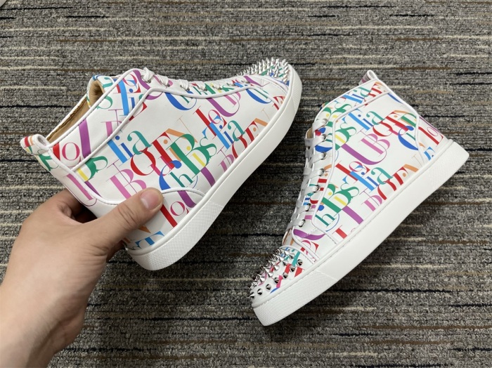  Arrenfashion Men Women C*hristian L*ouboutin Top Sneaker