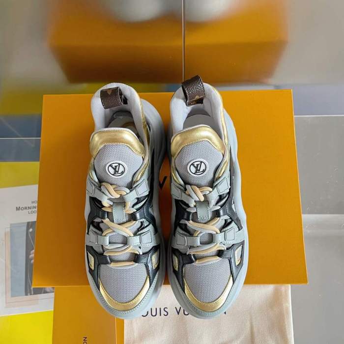 Women L*ouis V*uitton Top Sneaker (Arrenfashion)