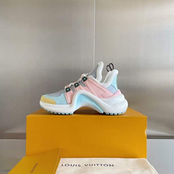 Women L*ouis V*uitton Top Sneaker (Arrenfashion)