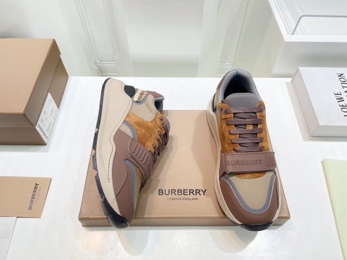  Arrenfashion Men Women B*rberry Sneaker