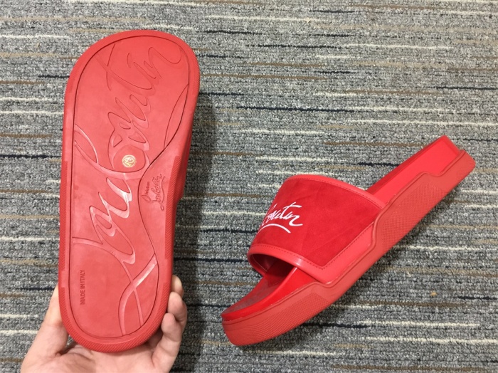  Arrenfashion Men C*ristian L*uboutin Top Sandals