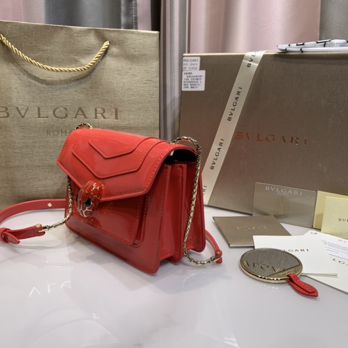  Arrenfashion B*vlgari Top Bag 19*13*7cm