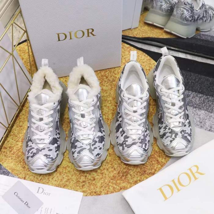 Men Women D*ior Top Sneakers （Arrenfashion）