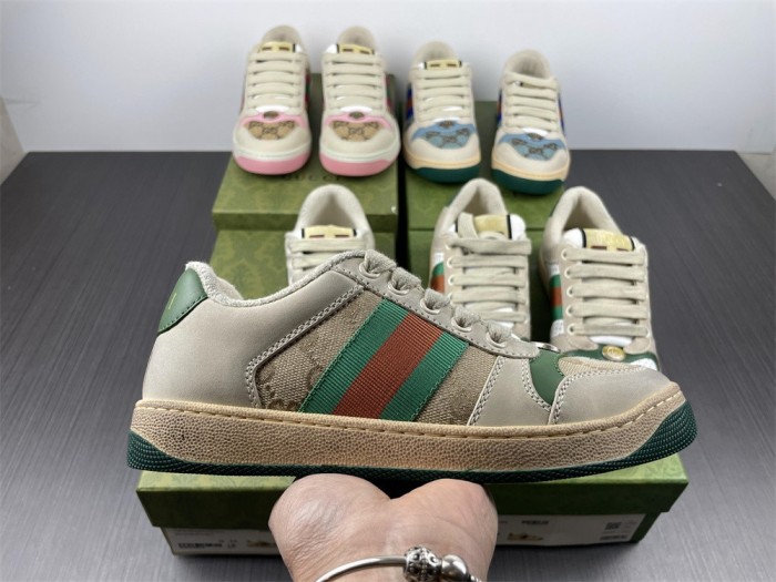  Arrenfashion Men Women G*ucci Top Sneaker