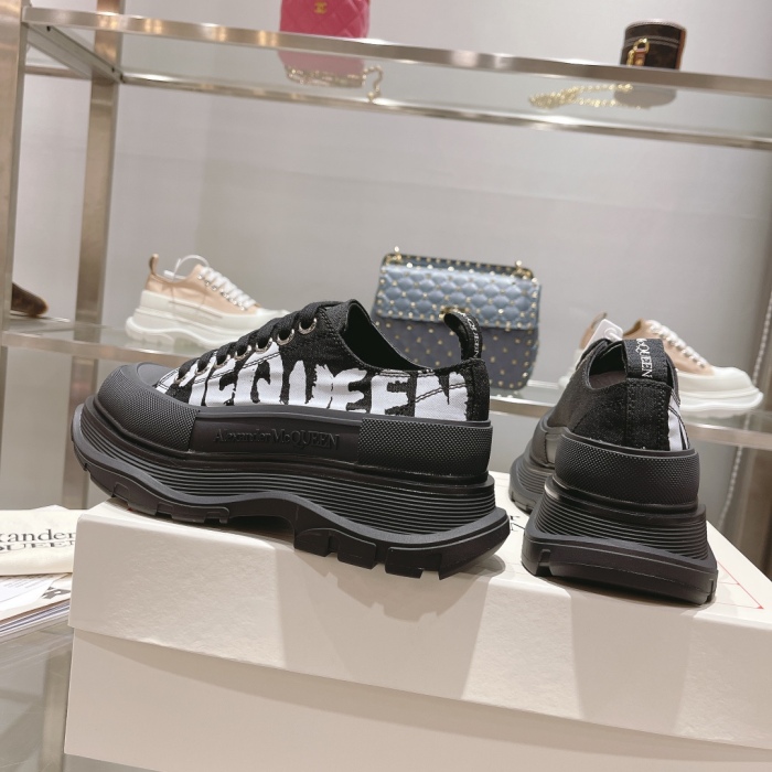Men Women A*lexander M*cqueen Top Sneaker （ Arrenfashion ）