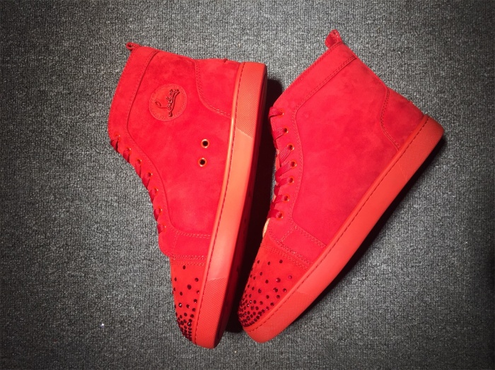  Arrenfashion C*ristian L*uboutin Suede Leather Sneaker