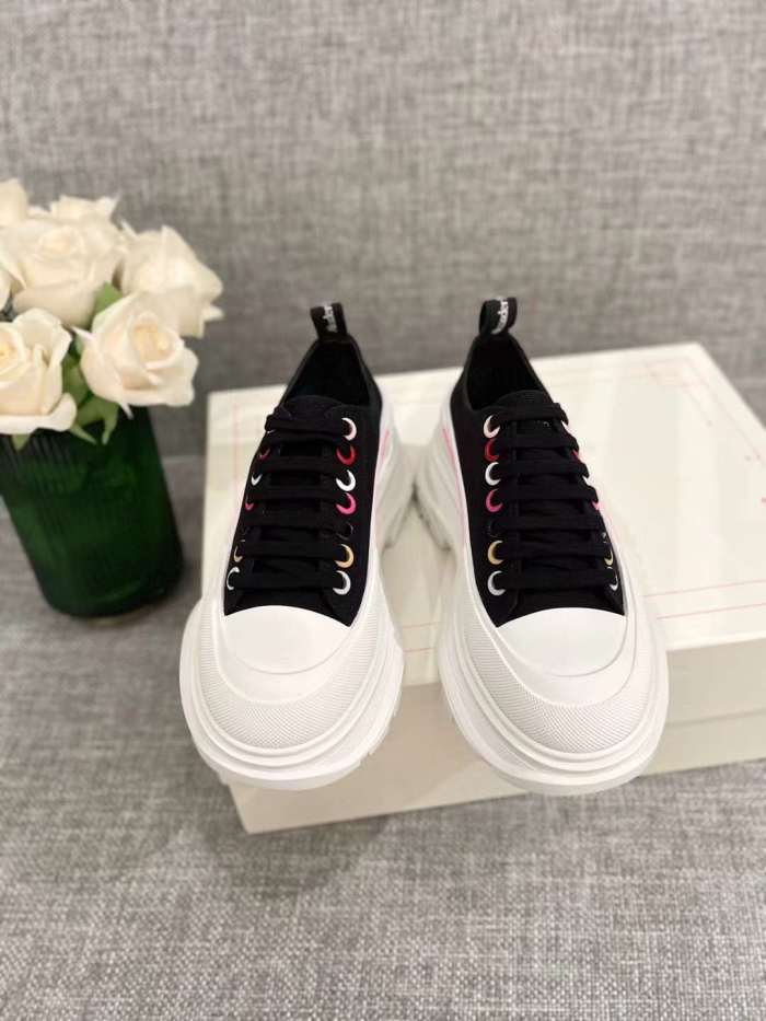 Men Women A*lexander M*cqueen Top Sneaker （ Arrenfashion ）